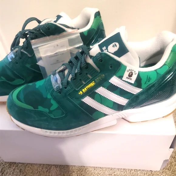 adidas ZX 8000 Bape Undefeated Black